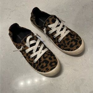 Madden Girl Leopard Print Sneakers